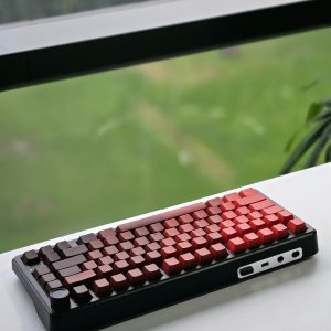 EQWK75 Tri-Mode Mechanical Keyboard - Bluetooth, 2.4G Wireless Wired Gasket Mount for Laptop Gaming eSports